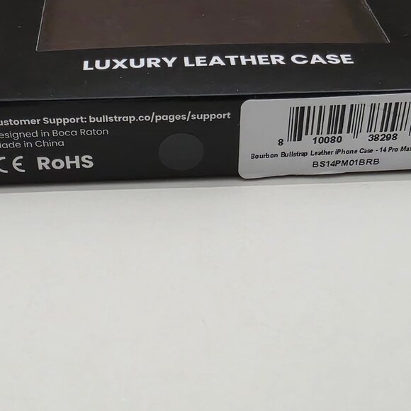 New Bullstrap Leather Case w/MagSafe - iPhone 14 Pro  Max  + Wallet - Picture 5 of 9